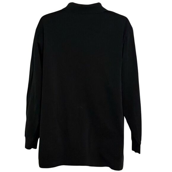 Large POLO Ralph Lauren Golf Long Sleeve 100% Pima Cotton #preppy Spring Winter - Picture 4 of 5